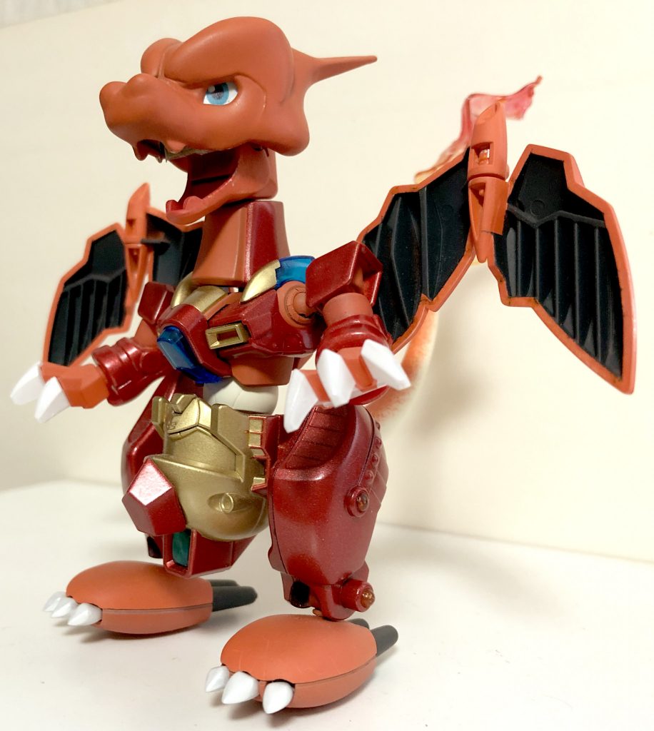 【ポケモンガンプラ】リザードン/キョダイリザードン–4枚目/制作者：コン◎SDポケモンガンプラ