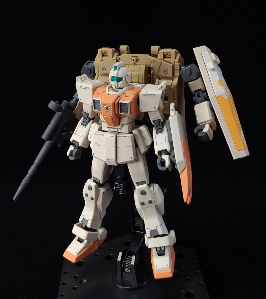 陸戦型ジム[試験型Gブル運用タイプ]–2枚目/制作者：くろお