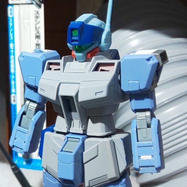 肩アーマーをペイルライダーからジムスナイパー２化。やっぱライフルはG11とかどうですか？悩む。（2枚目）