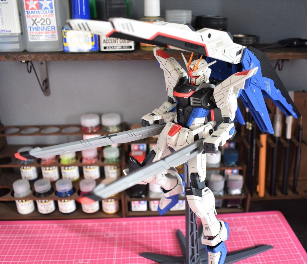 MG　フリーダムガンダム–4枚目/制作者：しろもももぐ