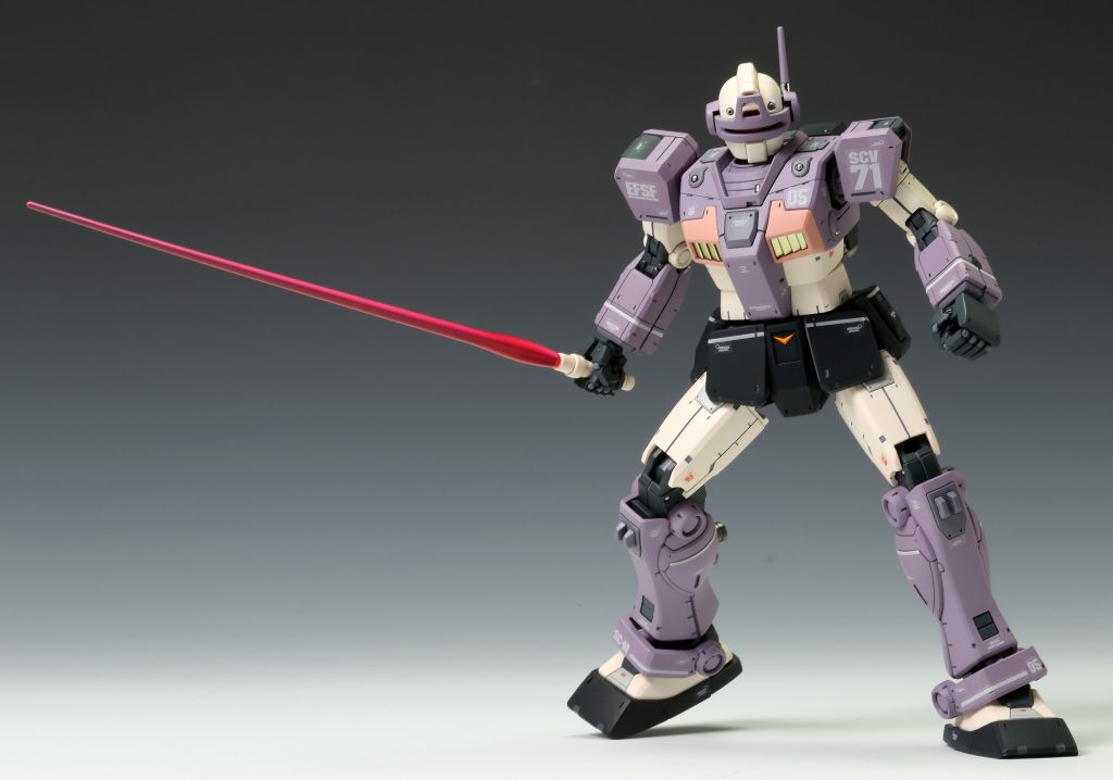 1/144 HG ジムインターセプトカスタム–4枚目/制作者：おしん