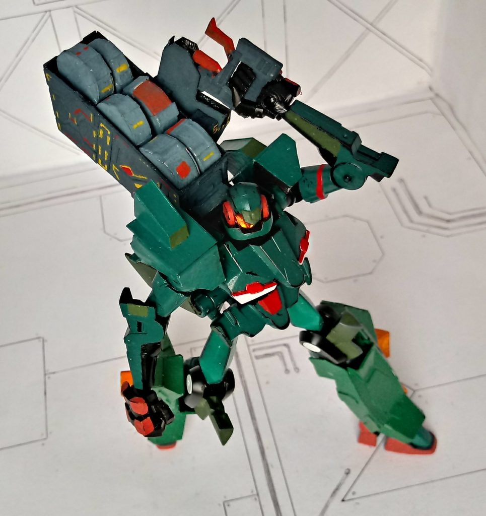 removing the gun from the holster