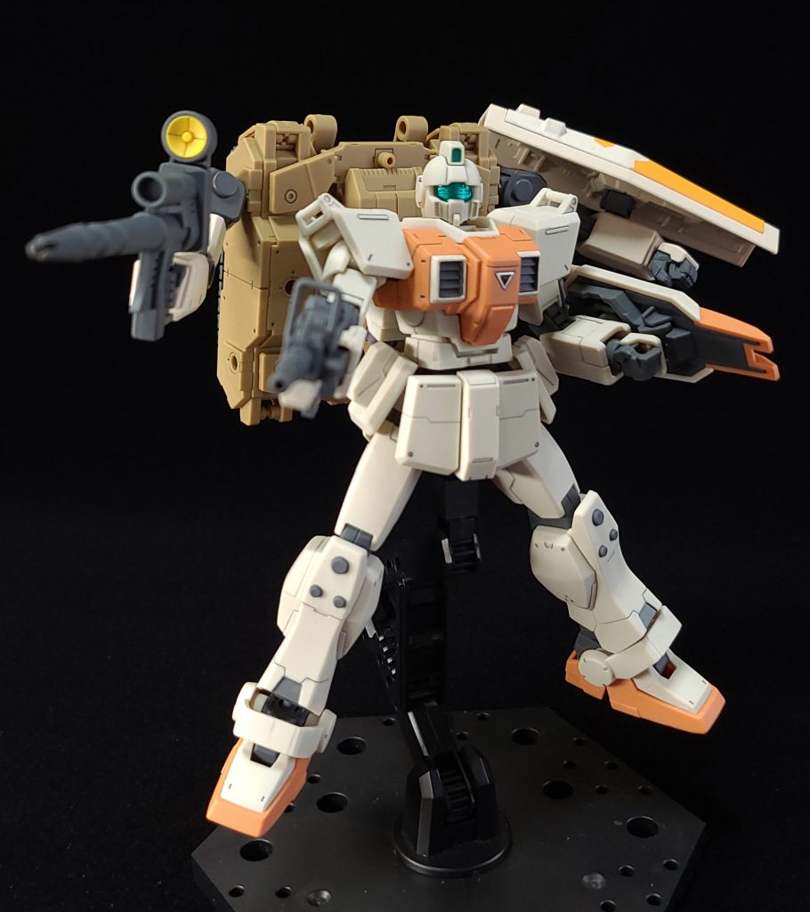 使用キット・HGUC 1/144 陸戦型ジム・HGUC 1/144 ジム改・HGUC 1/144 ガンキャノン・30MM 1/144 エグザビークル(タンクVer.)[ブラウン]最後にこういったお題企画を開催していただいて感謝ですタンクとの接続は陸戦型ジムのバックパックに3㎜径の穴を開けてランナーの切れ端で行っています以前の投稿も最後に添付させていただきますよろしければそちらもご覧くださいませそれではここまで見ていただいてありがとうございましたみなさんお体に気をつけてお過ごしくださいませhttps://gumpla.jp/hg/763977