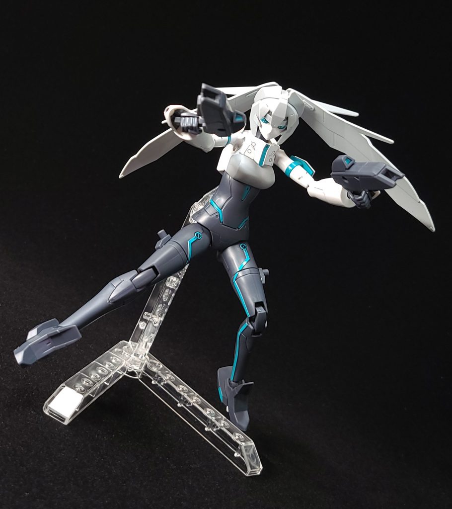 制作小話美少女プラモデルに興味が出たのでメイを制作してみました今回は部分塗装はせず付属のシールを使用していますいいアイデアが思い浮かべばメイとガンプラをミキシングしてみたいです使用キット・HG モビルドールメイ※スタンドはキットに付属のものを使用しています最後に写真は撮りませんでしたがビームシールドも付属していますいろんな武器と組み合わせるのもたのしいと思いますスタンドなしでは安定して立たせることがむずかしいですなのでポーズをとらせるときはスタンドを使用しましょうそれではここまで読んでいただいてありがとうございましたみなさんお体に気をつけてお過ごしくださいませ