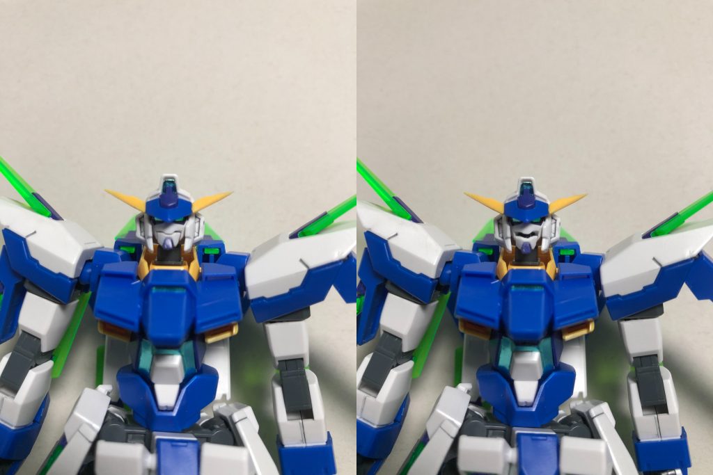 開閉比較はこんな感じです　多分キン〇ジェ〇ダー方式じゃないかなと思ったのでそういう構造にしました