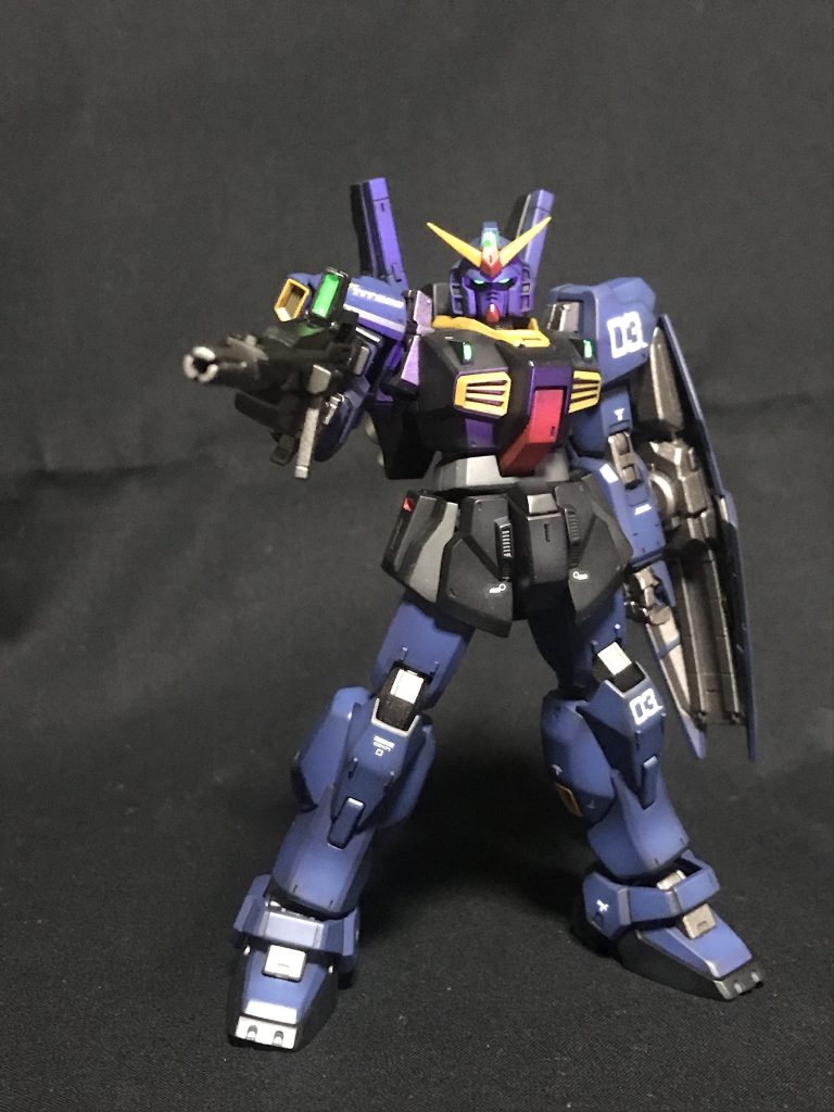 HGUC ガンダムMk-Ⅱ（TITANS）–3枚目/制作者：がくちん☆