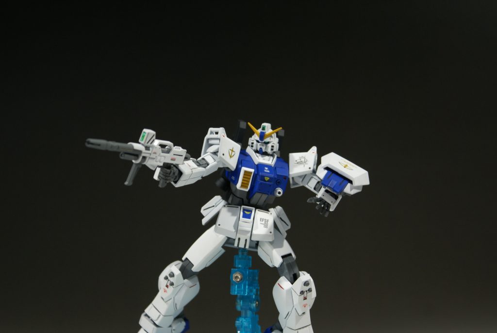 射撃ポーズ、躍動感をつけられてとても満足です。