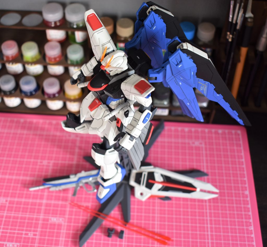 MG　フリーダムガンダム–2枚目/制作者：しろもももぐ