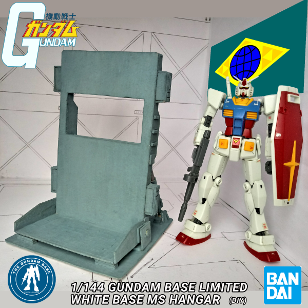 1/144 Gundam Base Limited White Base MS Hangar