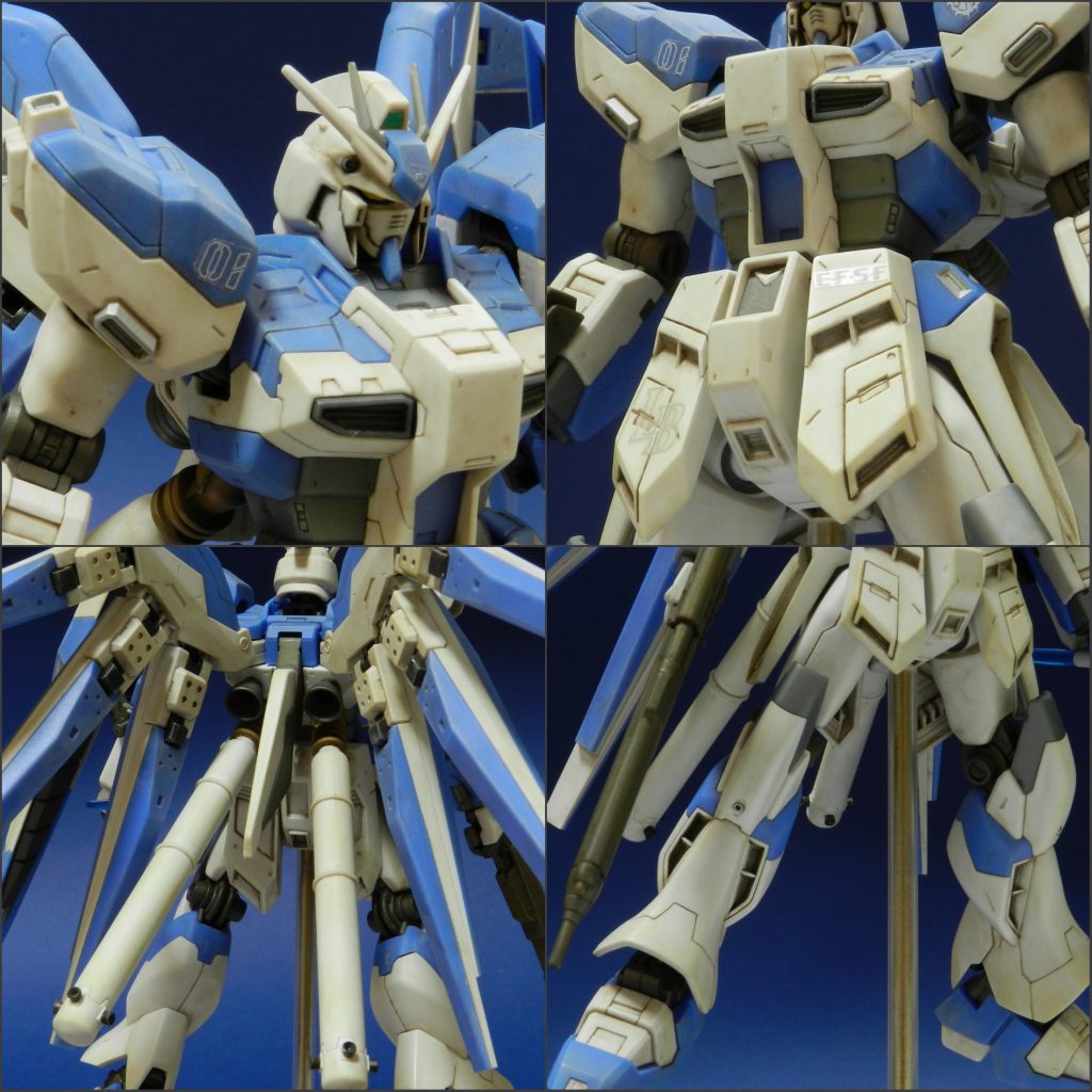HGUC Hi-vガンダム 成型色仕上げ–5枚目/制作者：スギ