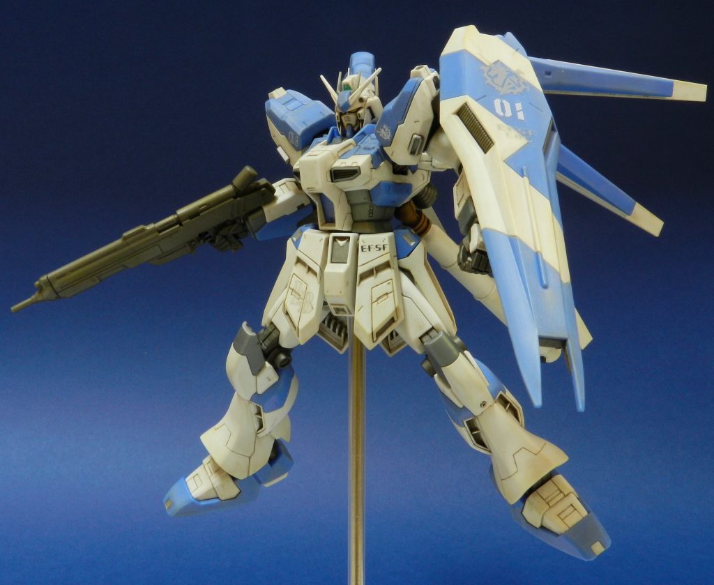 HGUC Hi-vガンダム 成型色仕上げ–4枚目/制作者：スギ