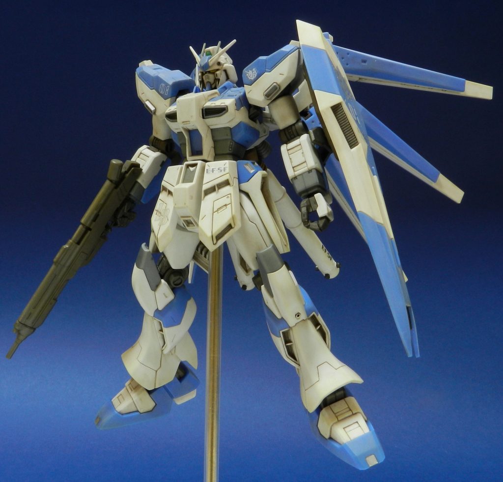 HGUC Hi-vガンダム 成型色仕上げ–3枚目/制作者：スギ