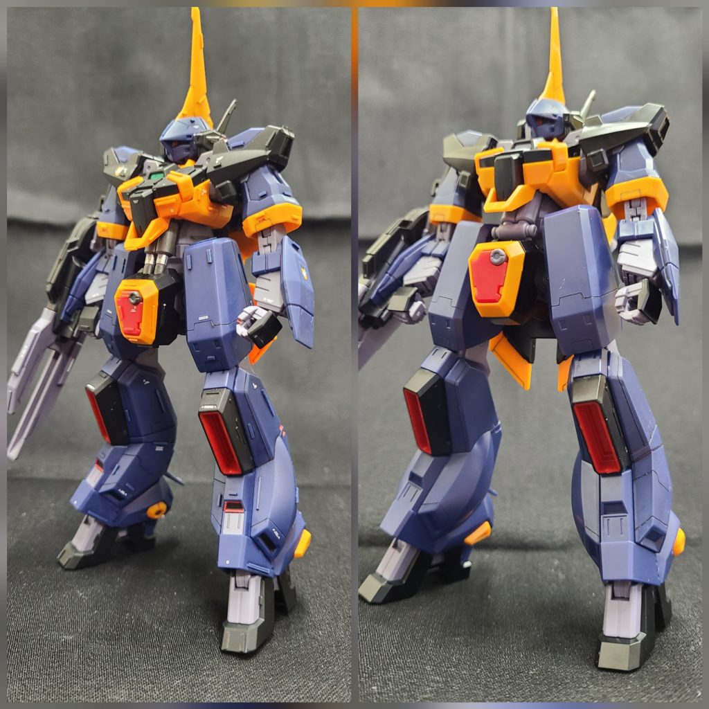 完成と仮組　比較