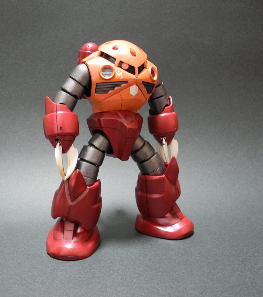 モノアイが光ってとてもいい感じに撮れました！