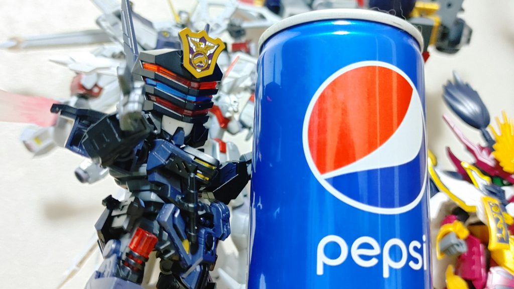 今後もしガンダムとペプシのコラボがあったら間違いなく選ばれるであろうサージェントさん、その違和感『ZERO』!!