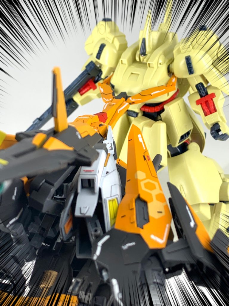 ここからお遊び。ゼータのラストシーン。「ジ・O、動け、ジ・O、なぜ動かん!?」「私の知らない武器が内蔵されすぎじゃね⁉︎」