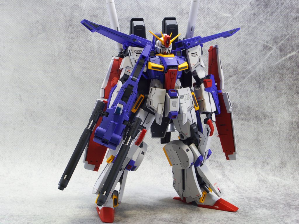 MG 強化型ZZガンダム ver.ka　–4枚目/制作者：guplafactory