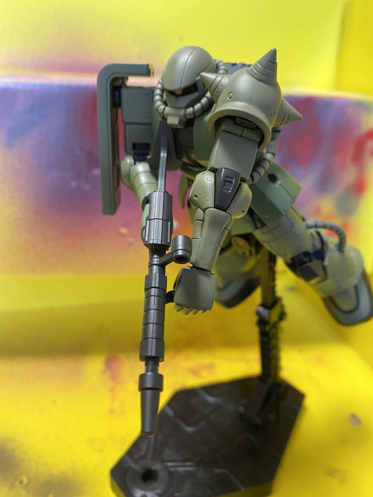 自分が最も苦手なアクションポーズです。