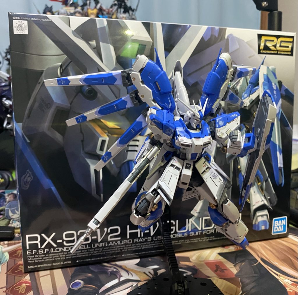 RG 1/144 Hi-νガンダム–2枚目/制作者：@Saba_mochi_