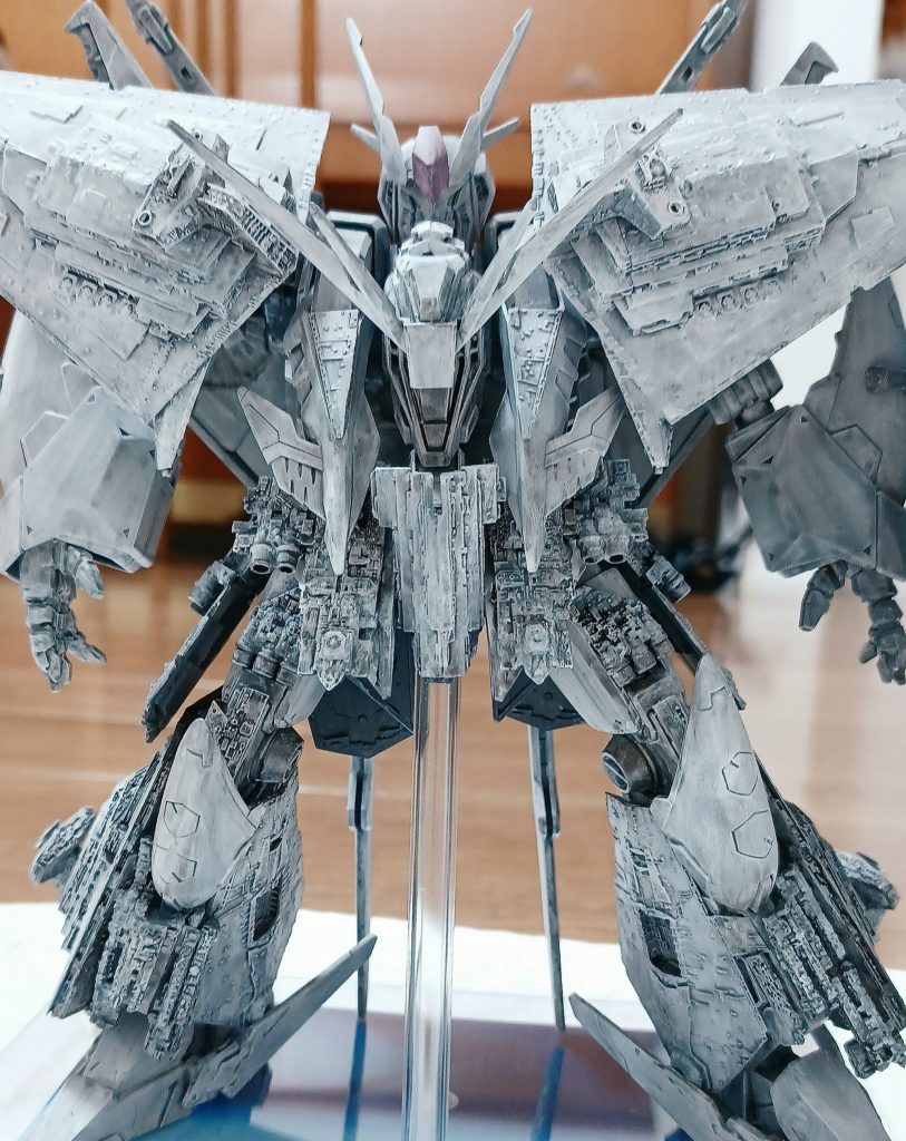 10万分の1 SNOWMAN クスィーガンダム–2枚目/制作者:避雷針