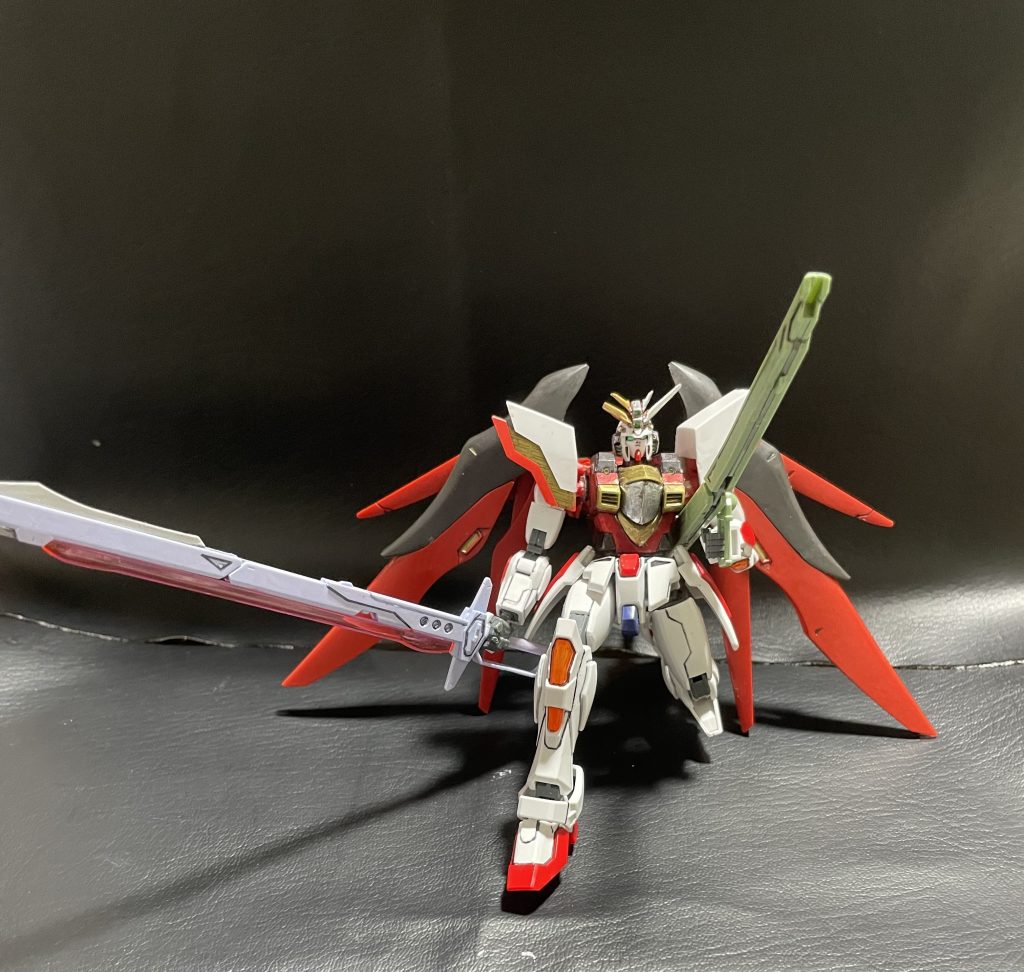 高エネルギー長射程ビーム砲構えです。