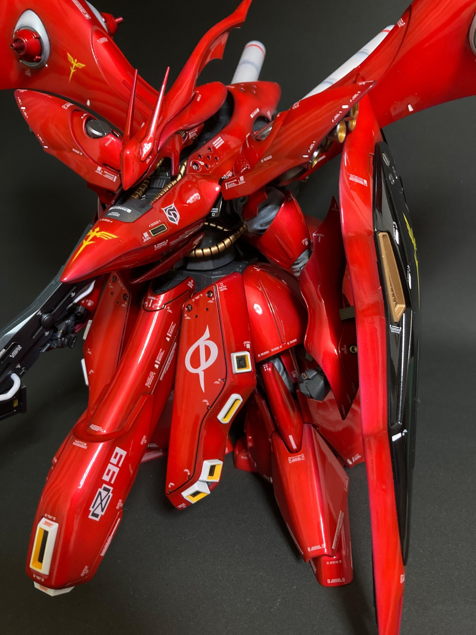 HGUC ナイチンゲール グロス仕上げ｜初音ザクさんのガンプラ作品 