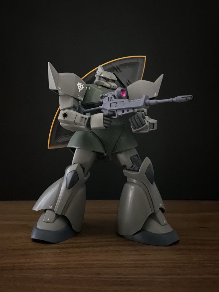 量産型って沢山作りたくなりますよね。ゲルググキャノンも作りたい。