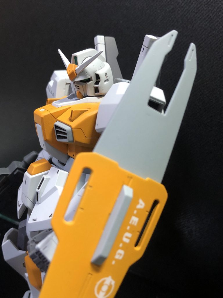 テストイメージということで、シールドとライフルはネモから拝借させてもらいました。