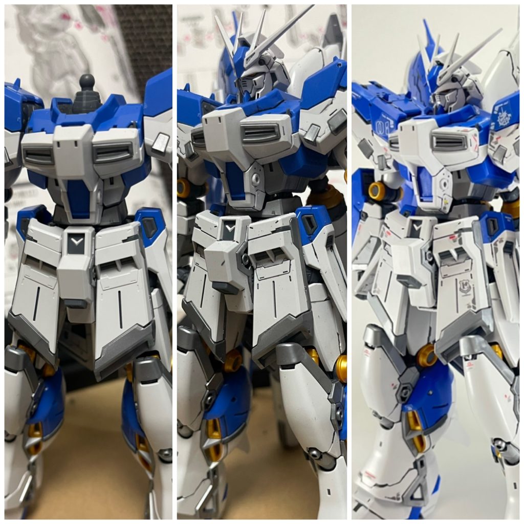 素組み   墨入れ   デカール  の比較