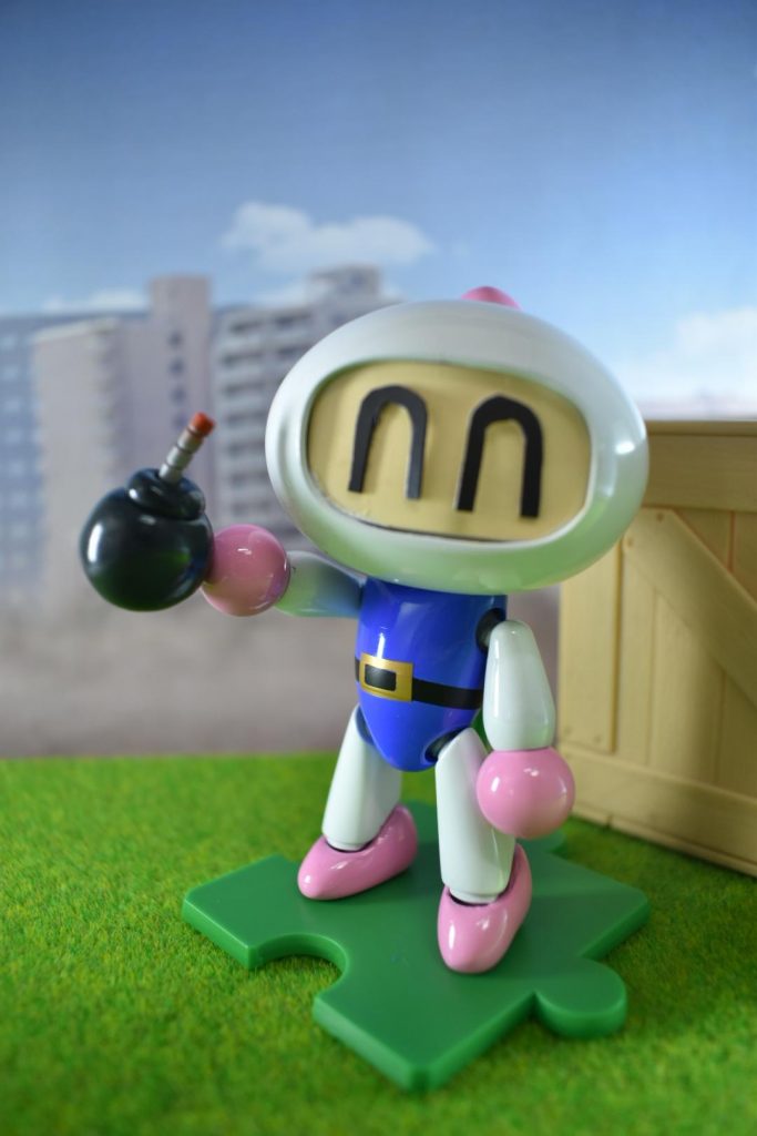 某爆弾男なので爆弾💣も使います[^^]導火線はグフのヒートロッドをカットして使用、あとはパテで作成しました。