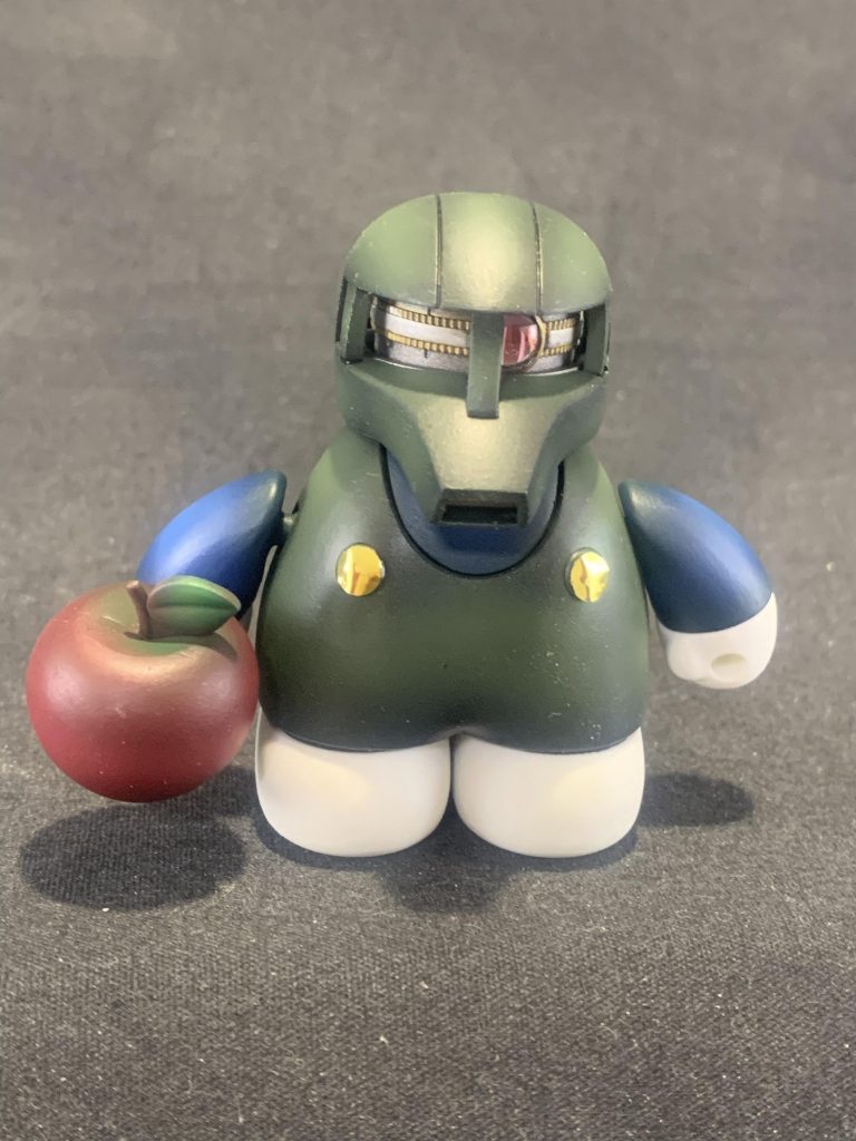 ザクⅠ頭にキティボディもなかなか可愛らしい😊