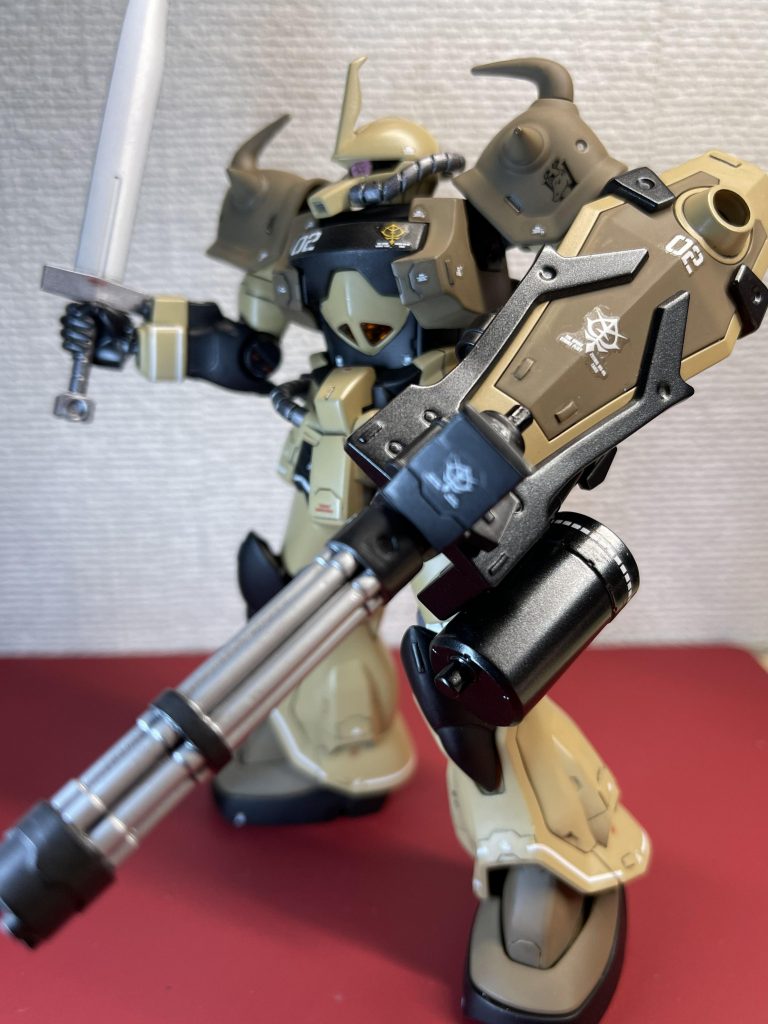 グフカスタム　デザートカラー–3枚目/制作者：SUSIROCHI