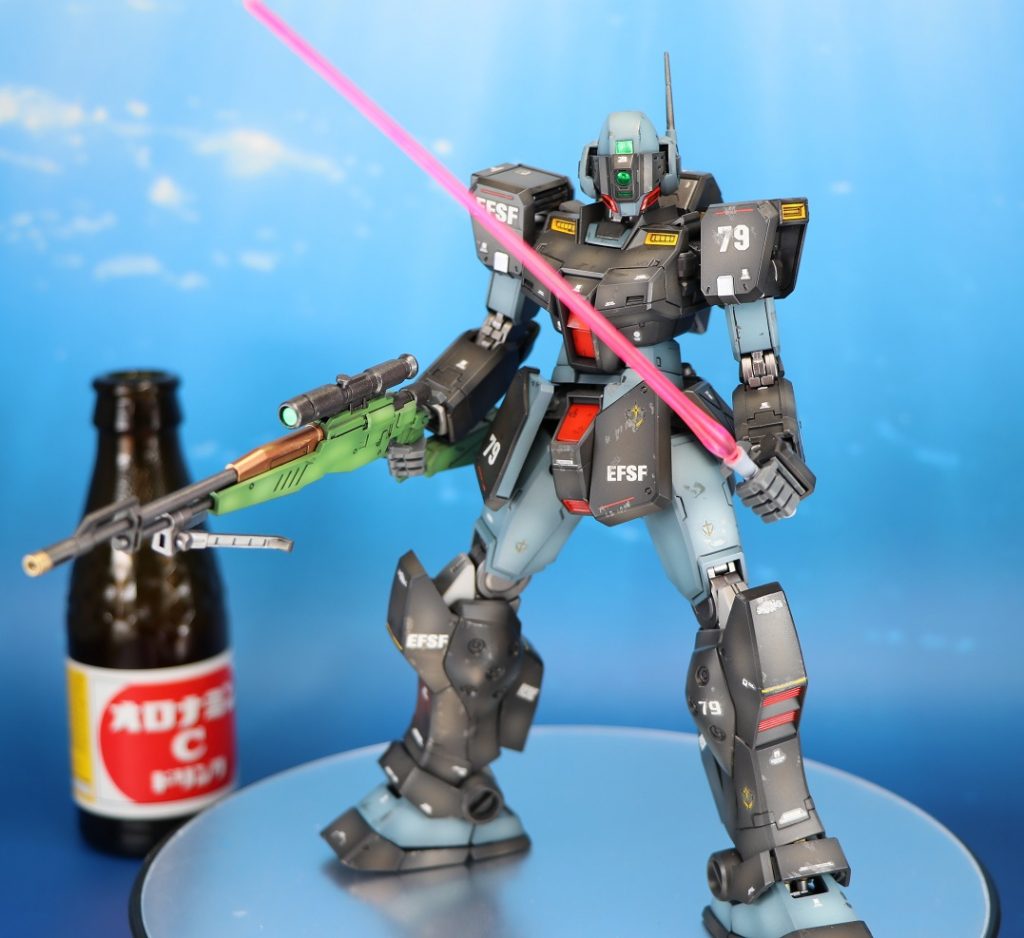 Mg 踊る黒い死神 ジムスナイパー２ リド ウォルフ専用機 Urynnさんのガンプラ作品 Gunsta ガンスタ