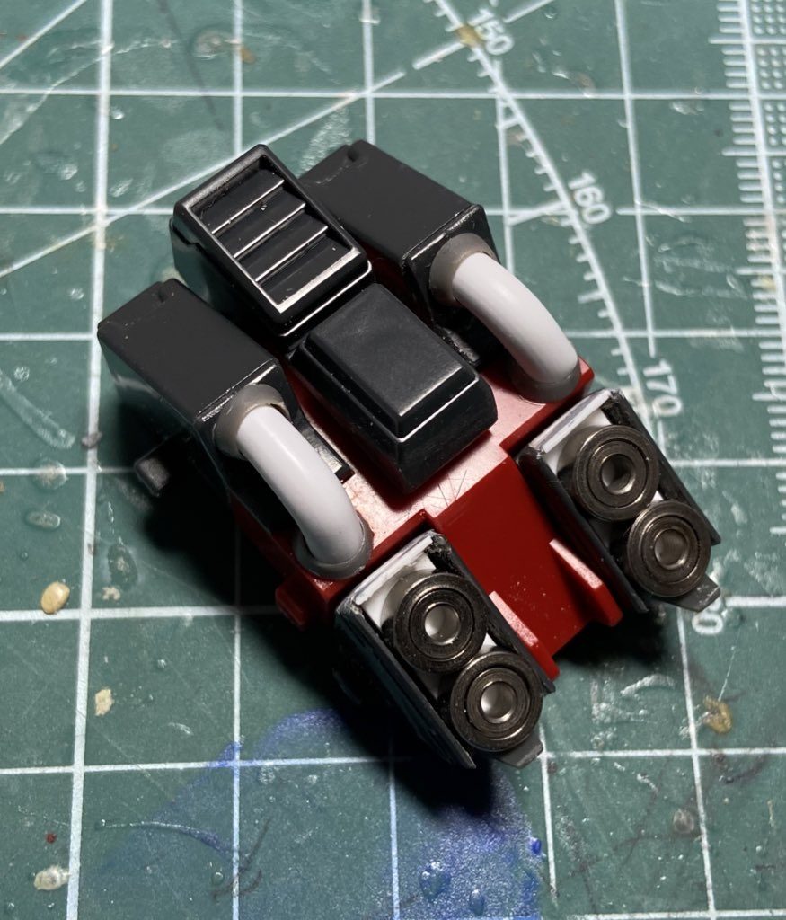 ランドセル製作途中