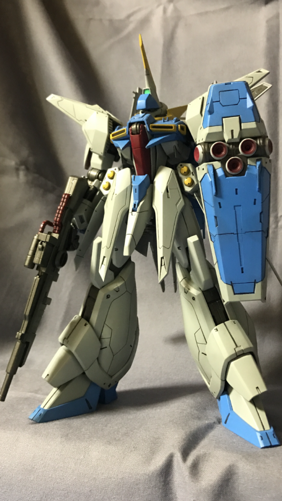 ちなみに顔以外、完全に素組みです(笑)