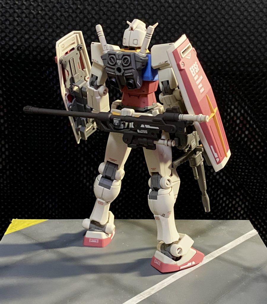 後ろ。ツインビームスピアを追加(°▽°)