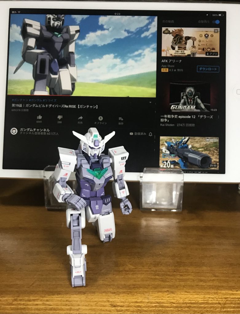 観ながら作りました(´▽｀)