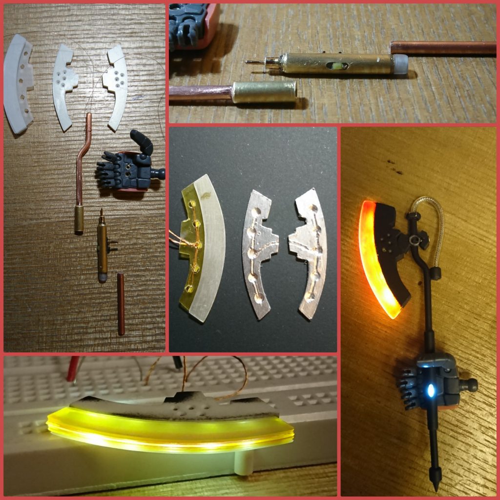 ザク-LED電気装飾、電気改造–4枚目/制作者：kwluk717