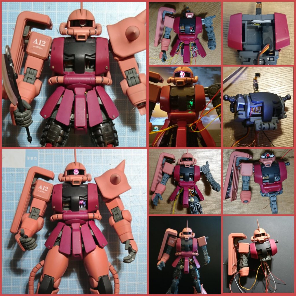 ザク-LED電気装飾、電気改造–7枚目/制作者：kwluk717