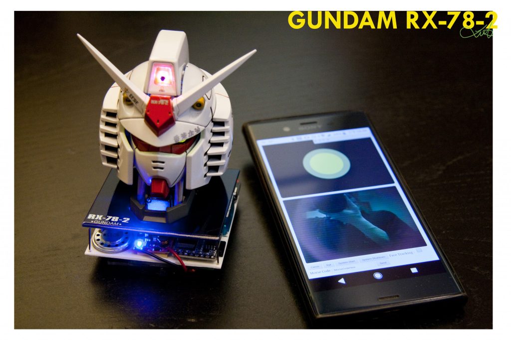 ガンダムヘッド-LED電気装飾、電気改造–9枚目/制作者：kwluk717