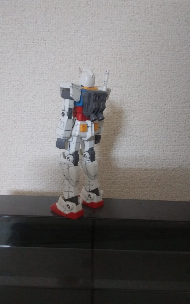 ファーストガンダム–2枚目/制作者：あさやん@ガンプラ初心者