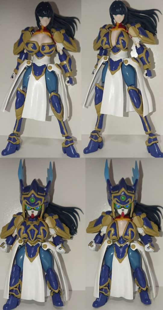 胸部装甲は大胸筋にネオジムを仕込む事で好き勝手に取り付けられます