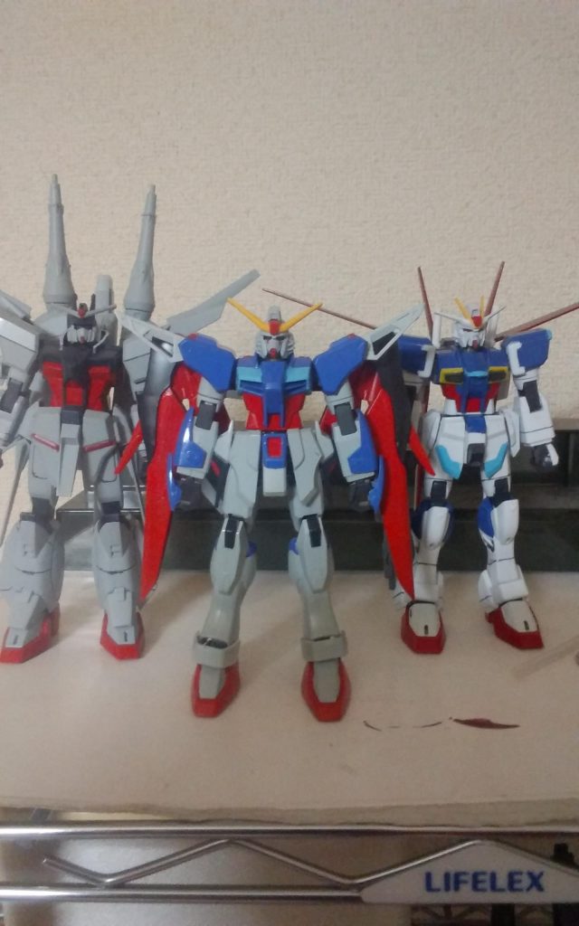 この３体並べたくてUP