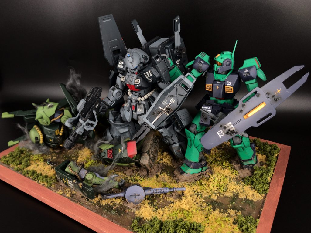 右上からの俯瞰視点。ネモがドミンゴの肩に掴みかかって静止に入ってるのがわかりやすいと思います。