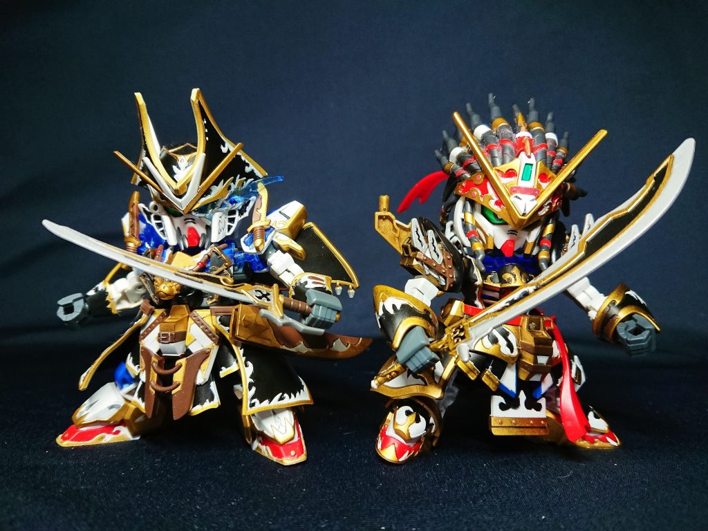 ベンジャミンとエドワードがヒーローズの中でも最も塗装がめんどくさいかもしれません…筆塗りでいけば多少は楽かもしれませんが、それでも非常に手間なキットです。(実際は慣れたのでめんどくささはあまり感じませんw)そのぶん完成したときの満足度もトップクラスです。