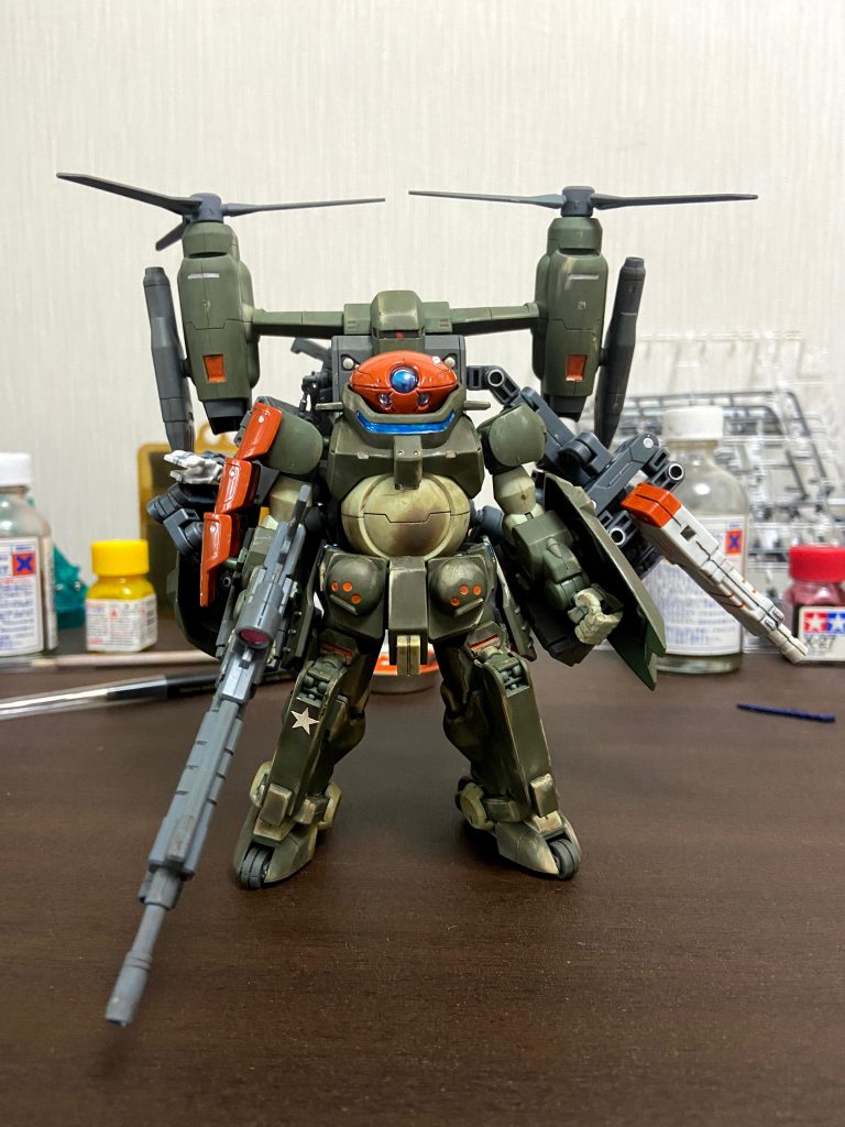 HGティルトローターパックをそのまま使いました。