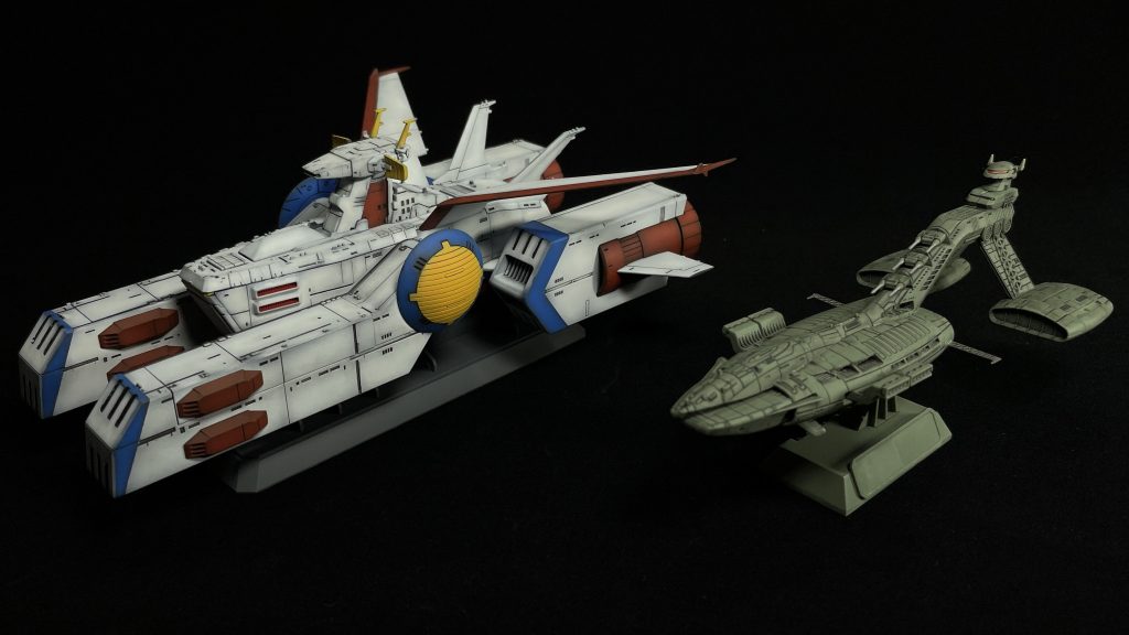 以前簡単フィニッシでつくったムサイと一緒に