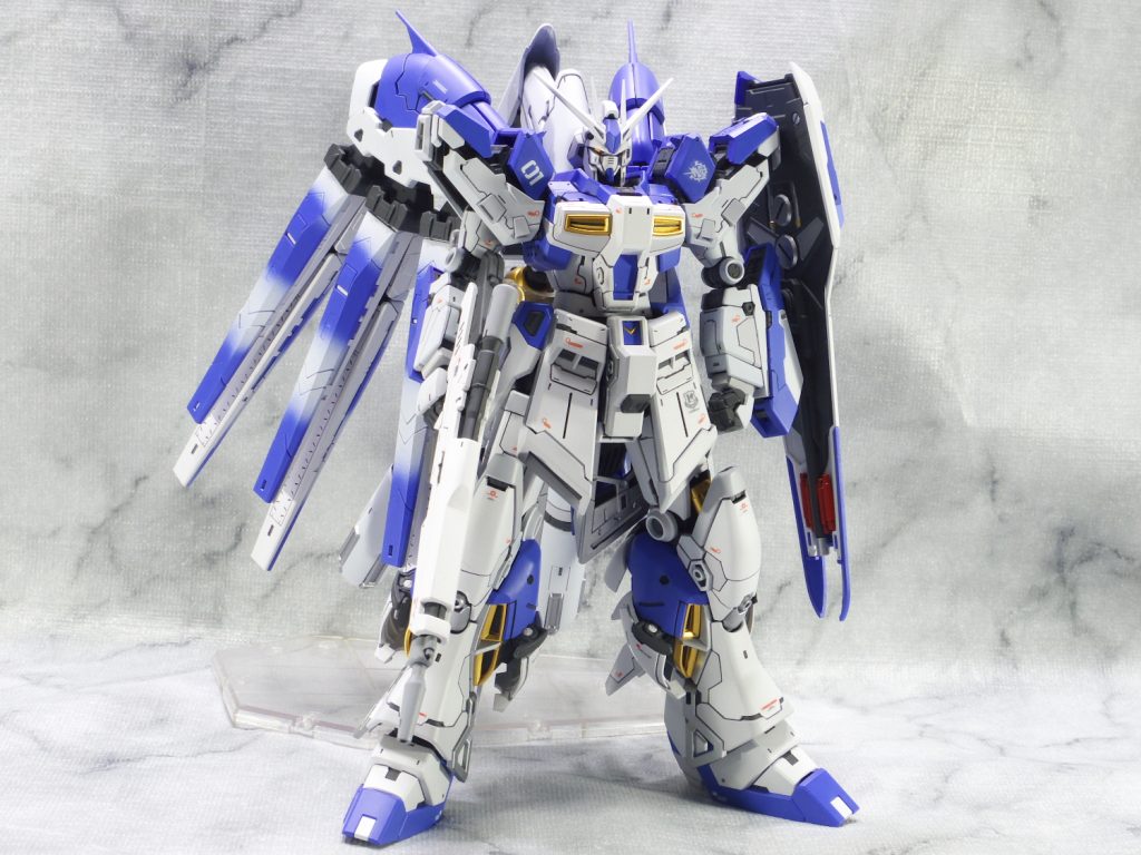 RG Hi-νガンダム–2枚目/制作者：gunplacraft
