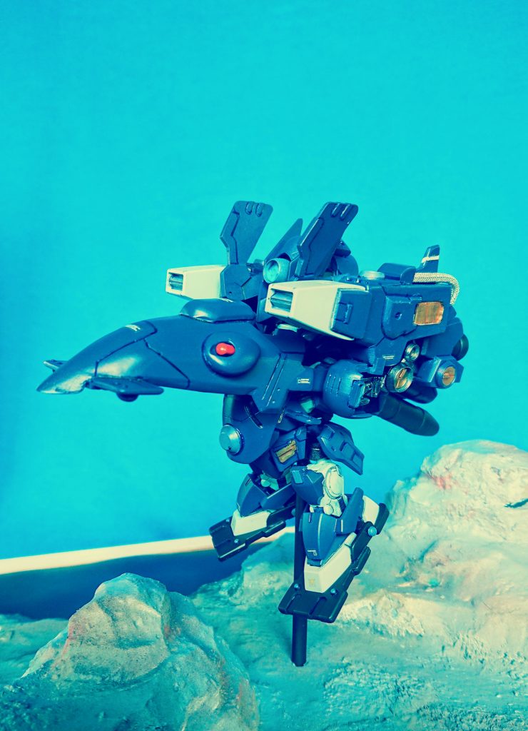 なお。ステルス性能とスピード重視の機体としたため、潜航可能な深度はそこまで深くない。