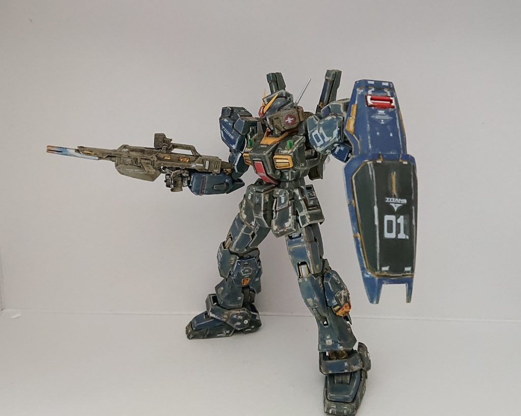 シールドが見易い方向からの一枚です。